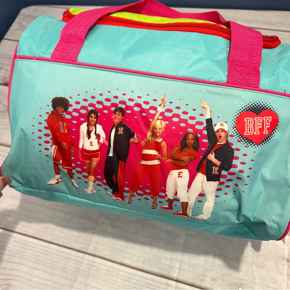Vintage High School musical sleeping bag with carry tote 2008